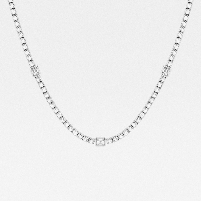 näas Empowering Station Radiant Tennis Necklace